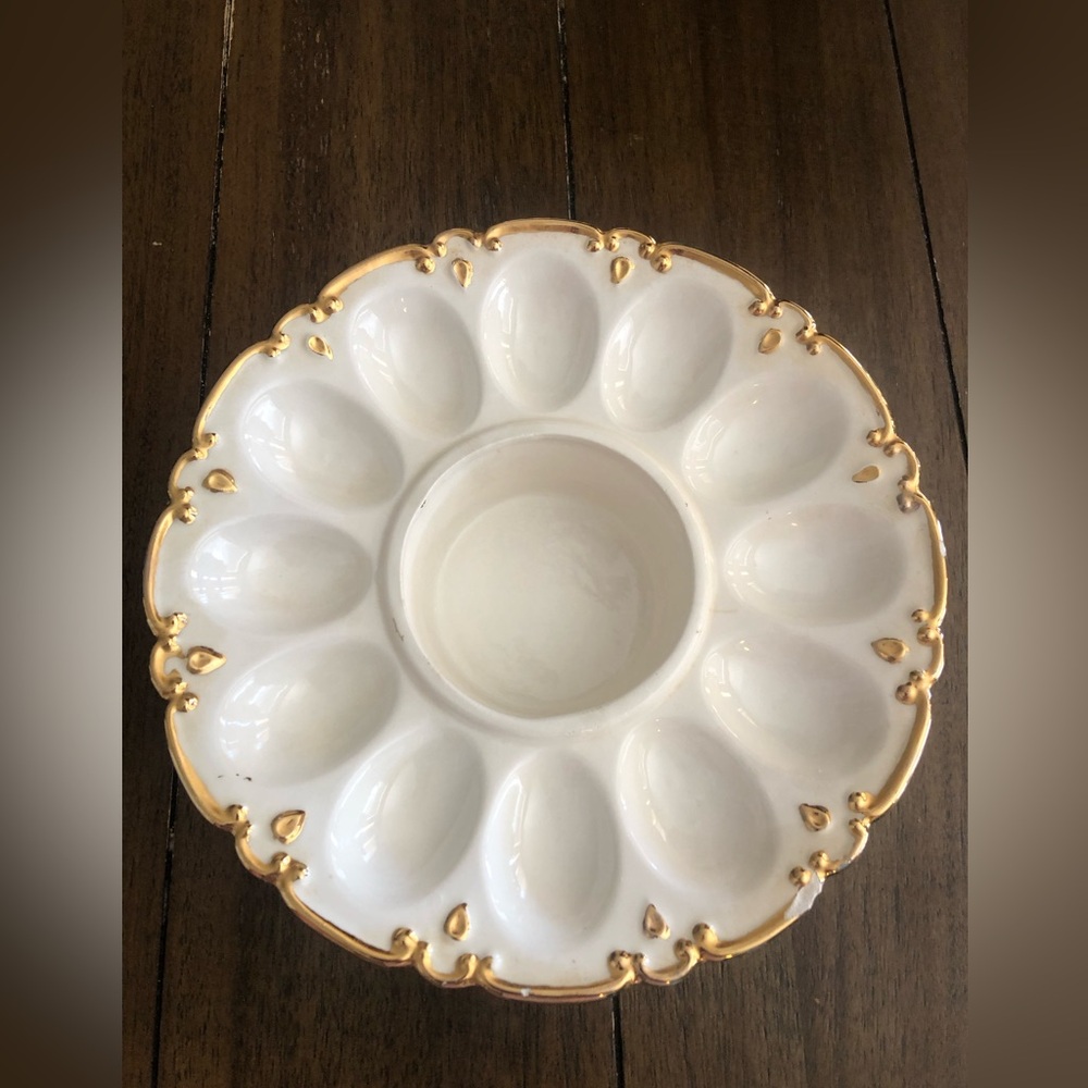 Vintage Dish With Beautiful Design